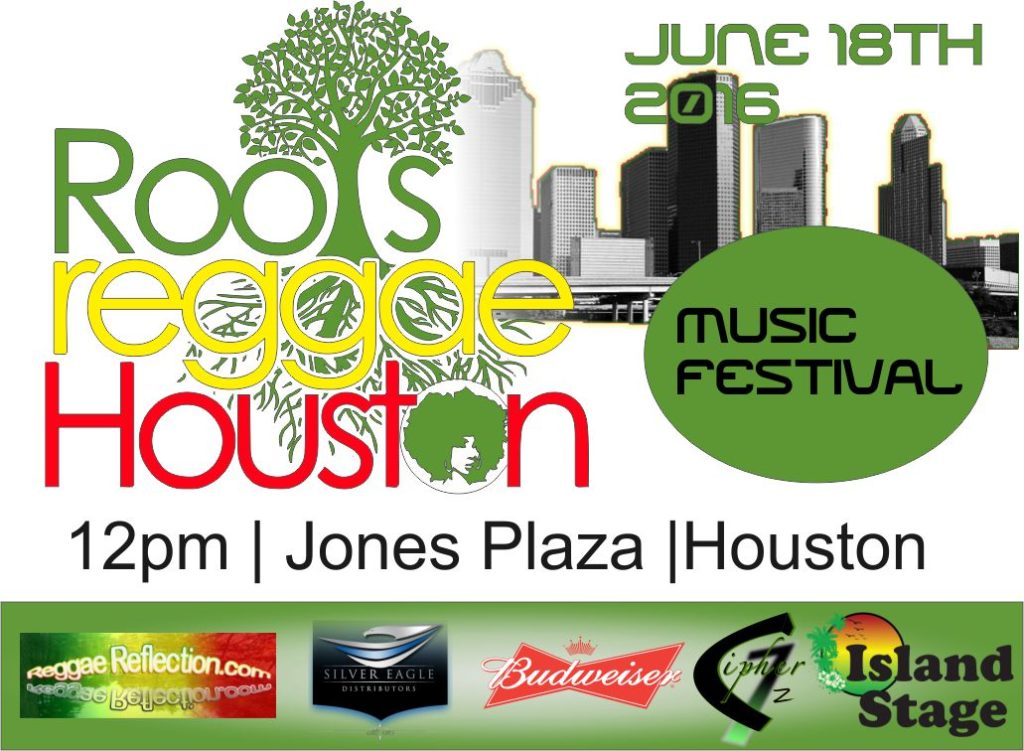 Roots Reggae Houston – Magazine Ad